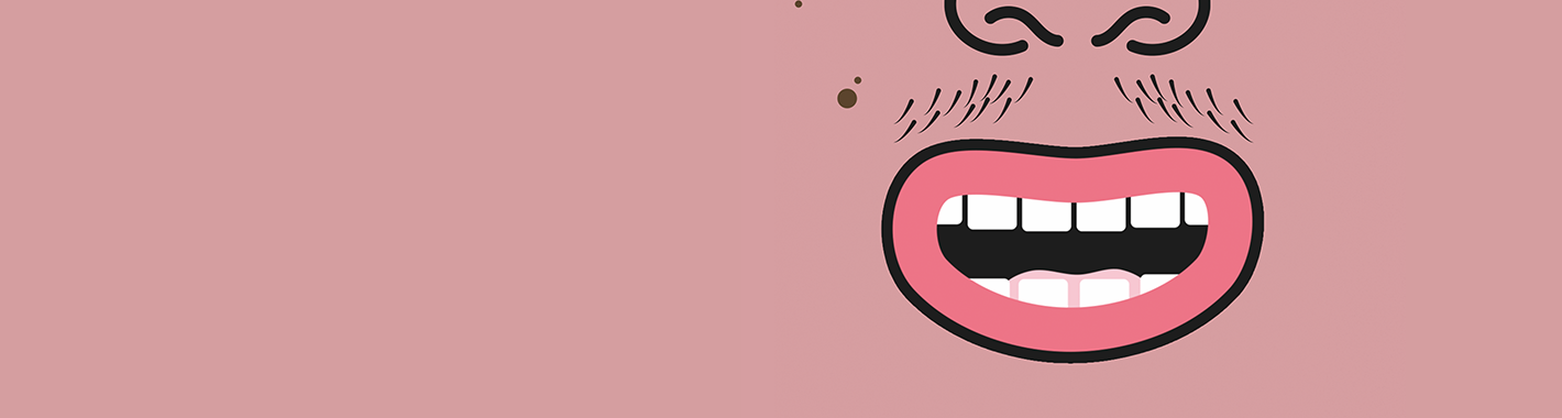 Bouche ado dessiné_Moustahe et grains de beauté