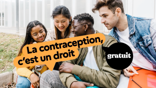 La contraception c'est un droit et c'est gratuit, visuel résumé vidéo